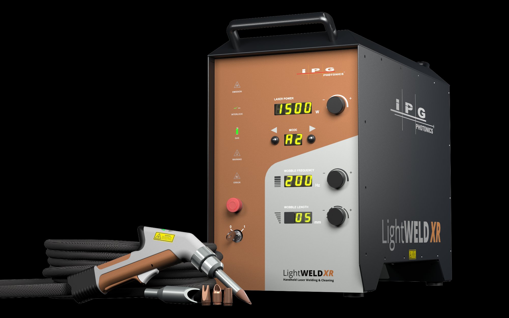 LightWELD 1500 XR handheld laser welding and cleaning system